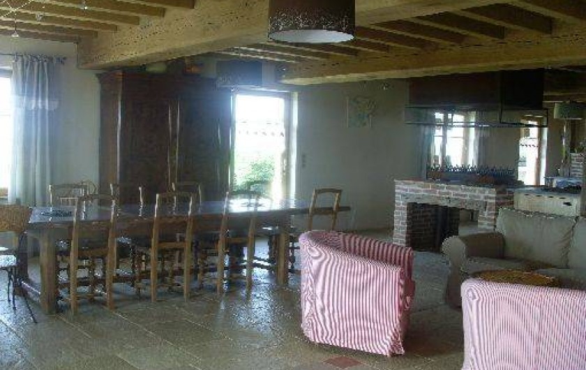 Location de vacances - Gîte à Pourlans - salle et salon