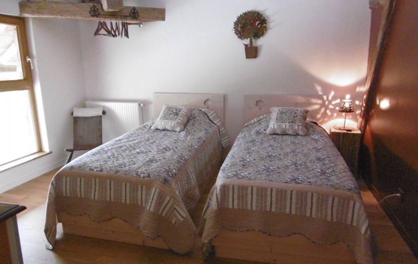 Location de vacances - Gîte à Pourlans - chambre 2 au 1er étage