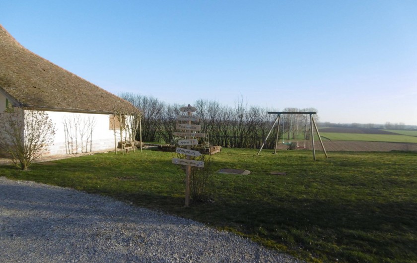 Location de vacances - Gîte à Pourlans - Arrivée au gîte