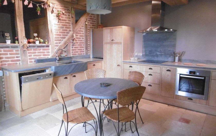 Location de vacances - Gîte à Pourlans - cuisine