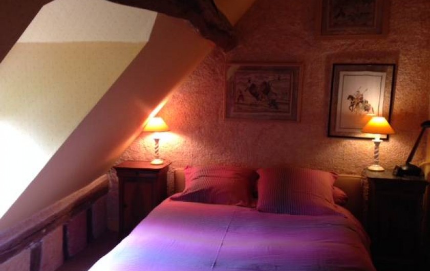 Location de vacances - Maison - Villa à Vitry-aux-Loges - Chambre lit double 1er étage