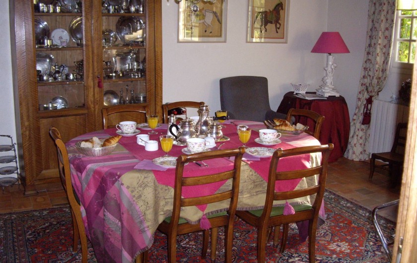 Location de vacances - Maison - Villa à Vitry-aux-Loges - Salle à manger