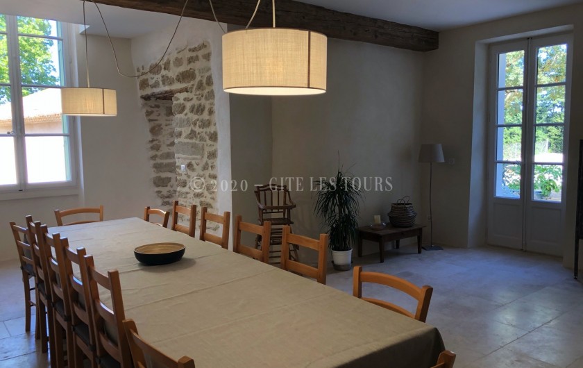 Location de vacances - Gîte à Sarrians - Salle à manger
