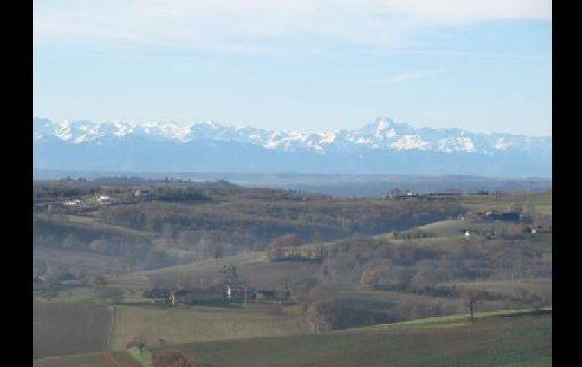 Location de vacances - Maison - Villa à Tournan - Un autre panorama pris en hiver en milieu de matinée.