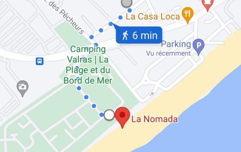Location de vacances - Villa à Valras-Plage