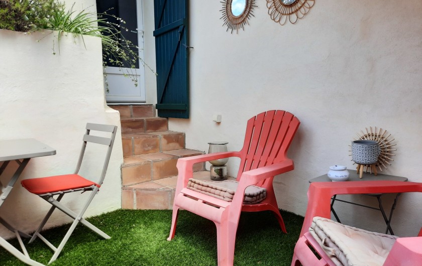 Location de vacances - Appartement à Montagnac - petite terrasse
