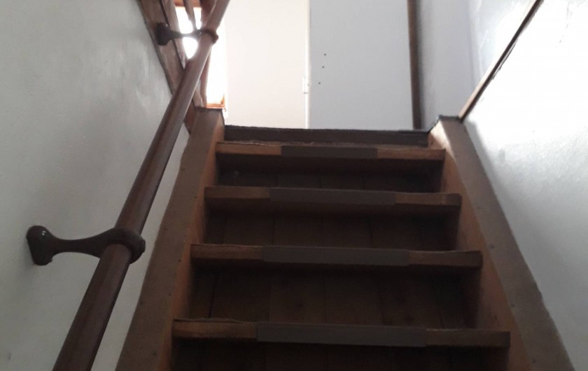 Location de vacances - Appartement à Sainte-Marie-du-Mont - 1 er escalier