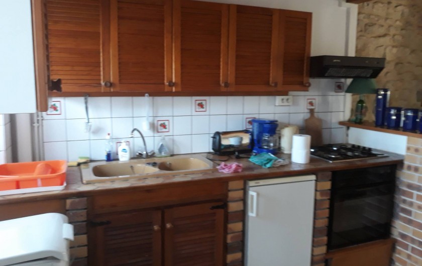 Location de vacances - Appartement à Sainte-Marie-du-Mont - cuisine