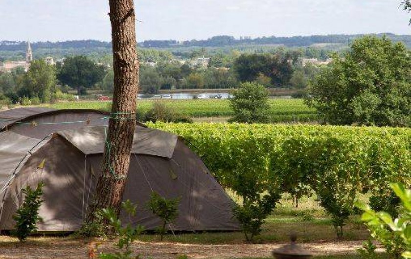 Location de vacances - Camping à Petit-Palais-et-Cornemps