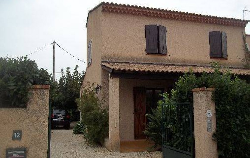 Location de vacances - Villa à Hyères - entrée