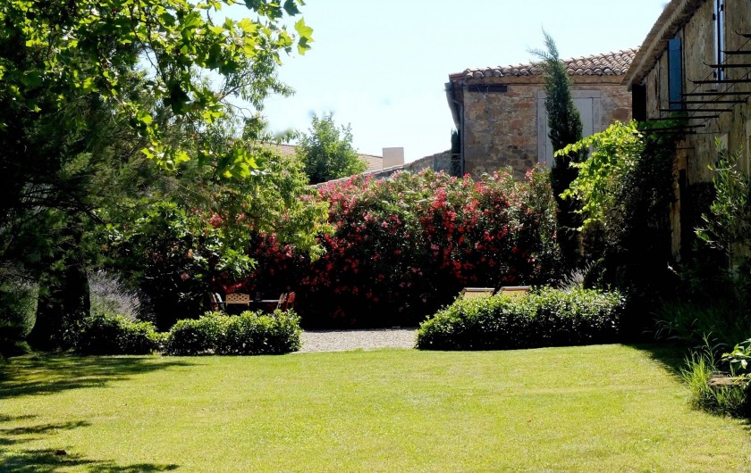 Location de vacances - Gîte à Montlaur - Le jardin