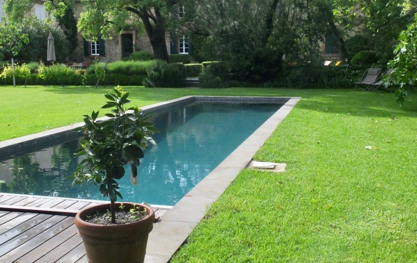 Location de vacances - Gîte à Montlaur - La piscine 12m X 6 m