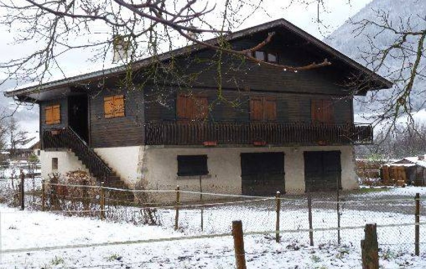 Location de vacances - Chalet à Alex - chalet l'hiver