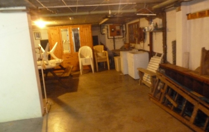 Location de vacances - Chalet à Alex - Garage avec machine à laver, sèche linge lave botte