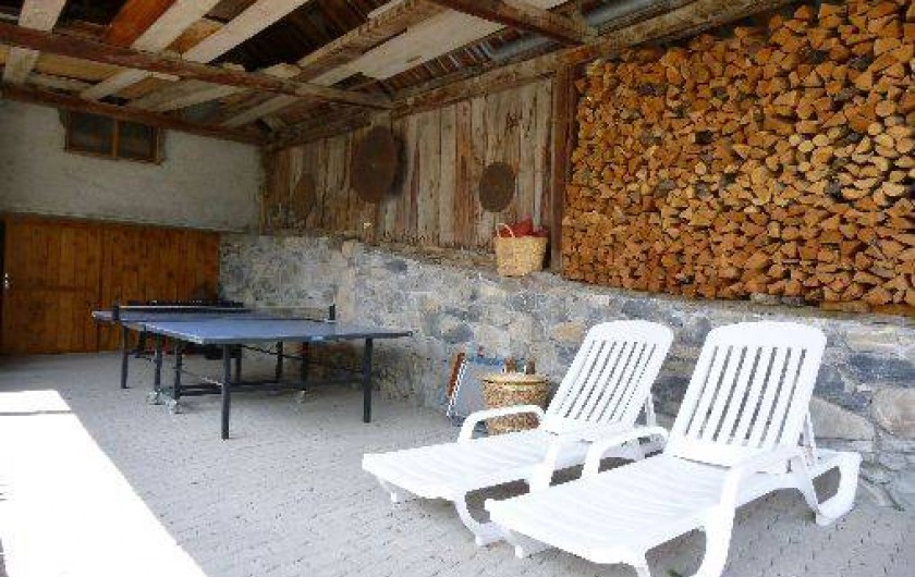 Location de vacances - Maison - Villa à Les Orres - L'espace abrité