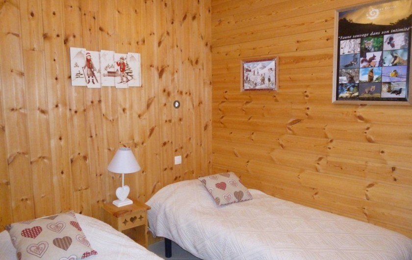 Location de vacances - Maison - Villa à Les Orres - Chambre Nord-Coin Montagne