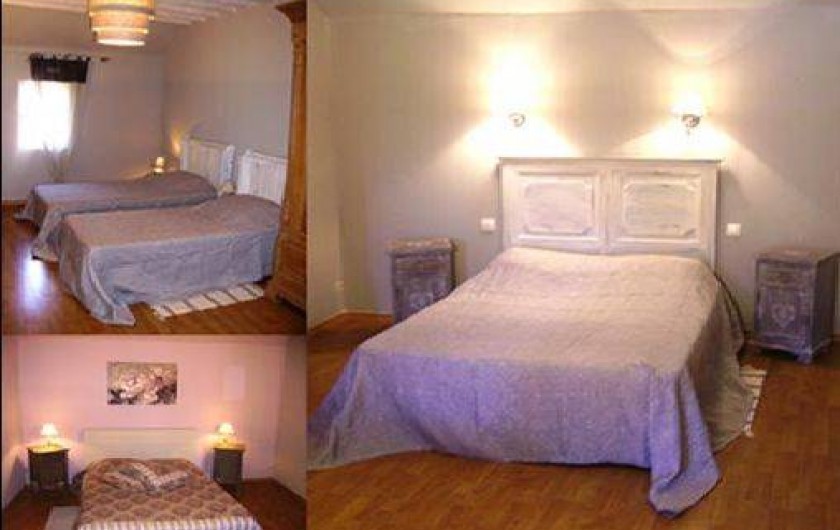 Location de vacances - Gîte à Neuville-sous-Montreuil - chambre du gite