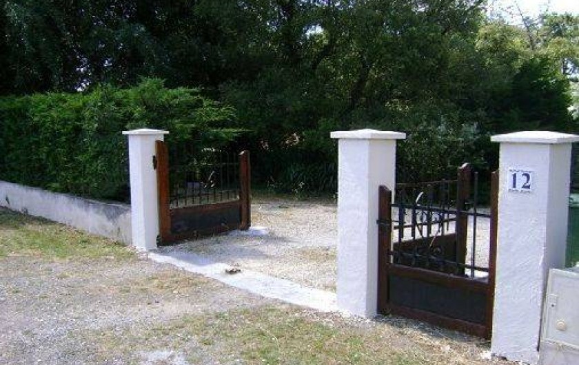 Location de vacances - Villa à La Cotinière - entrée sur le terrain
