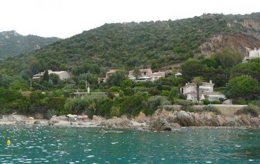 Location de vacances - Villa à Ajaccio - VILLA  VUE DE LA MER
