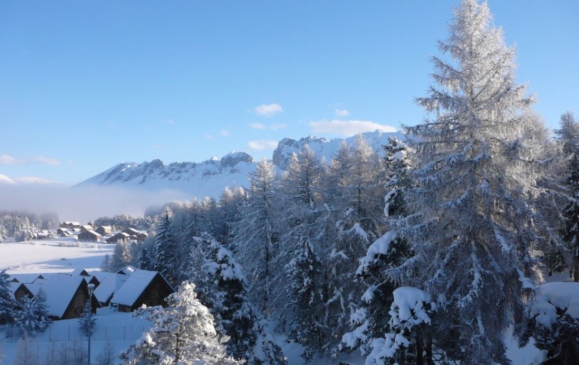 Location de vacances - Chalet à La Joue du Loup - Vue depuis le balcon