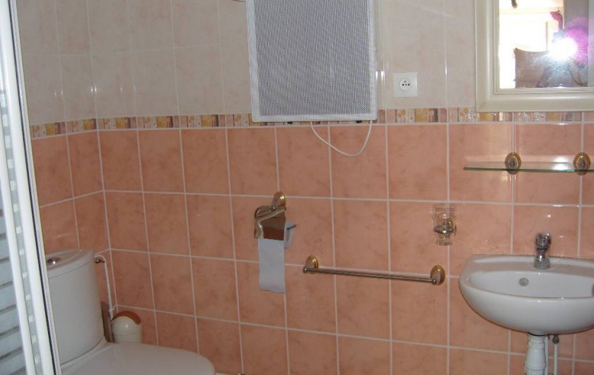 Location de vacances - Gîte à Sainte-Honorine-des-Pertes - Salle d'eau du Gîte C