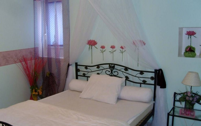 Location de vacances - Gîte à Sainte-Honorine-des-Pertes - Chambre du Gîte A au rez de chaussée