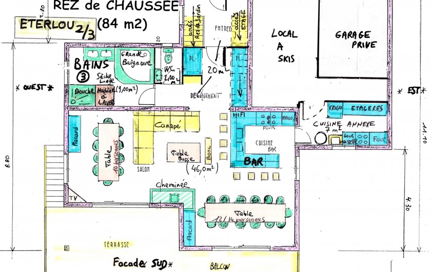 Location de vacances - Chalet à Champagny-en-Vanoise