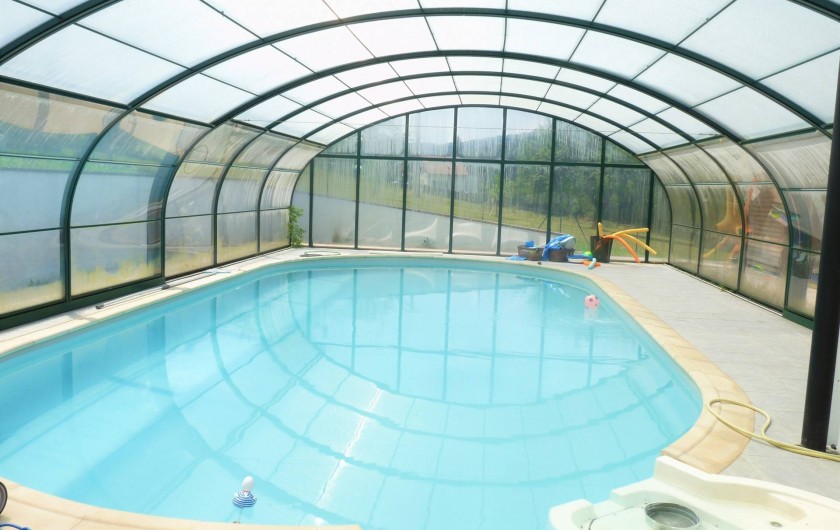 Location de vacances - Appartement à Ban-de-Laveline - Piscine couverte et chauffée de mai à septembre