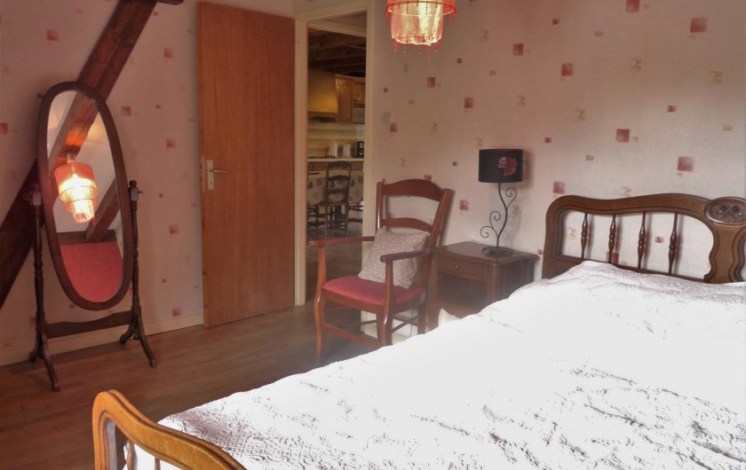 Location de vacances - Appartement à Ban-de-Laveline - chambre lit 140 moyen gite