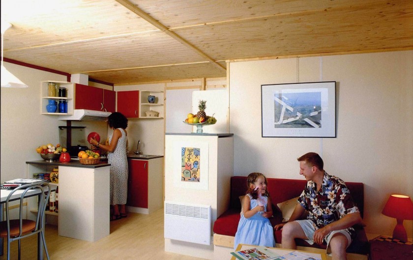 Location de vacances - Chalet à Rieupeyroux - Intérieur chalet