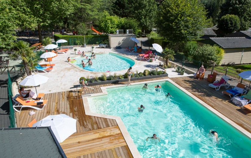 Location de vacances - Chalet à Rieupeyroux - La piscine