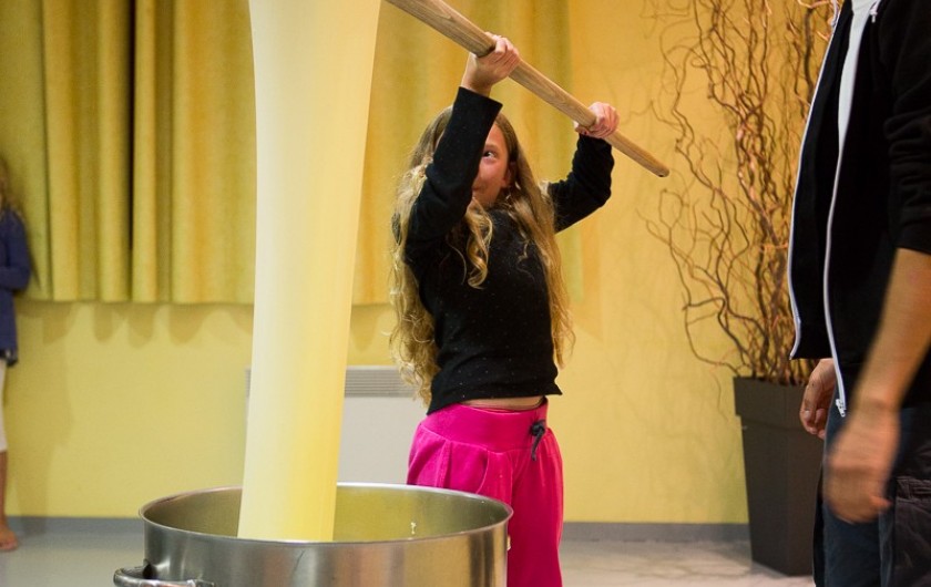 Location de vacances - Chalet à Rieupeyroux - L'aligot