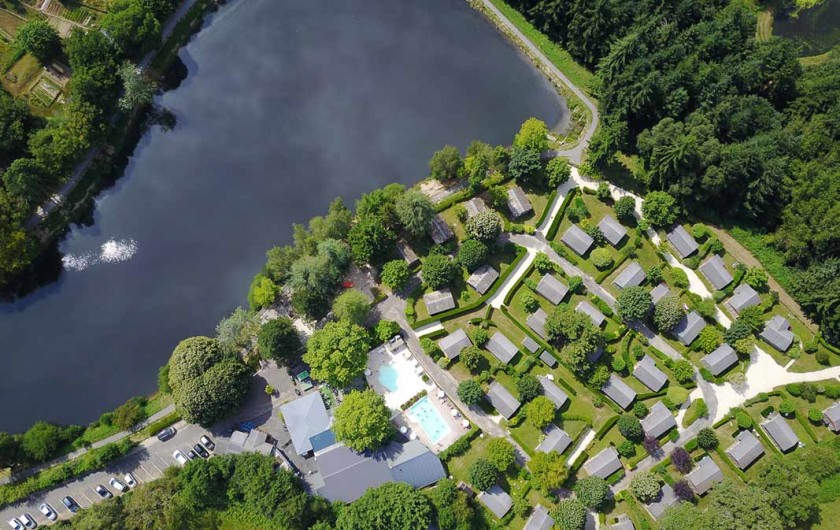 Location de vacances - Chalet à Rieupeyroux - Le village vacances au bord du lac de la prade