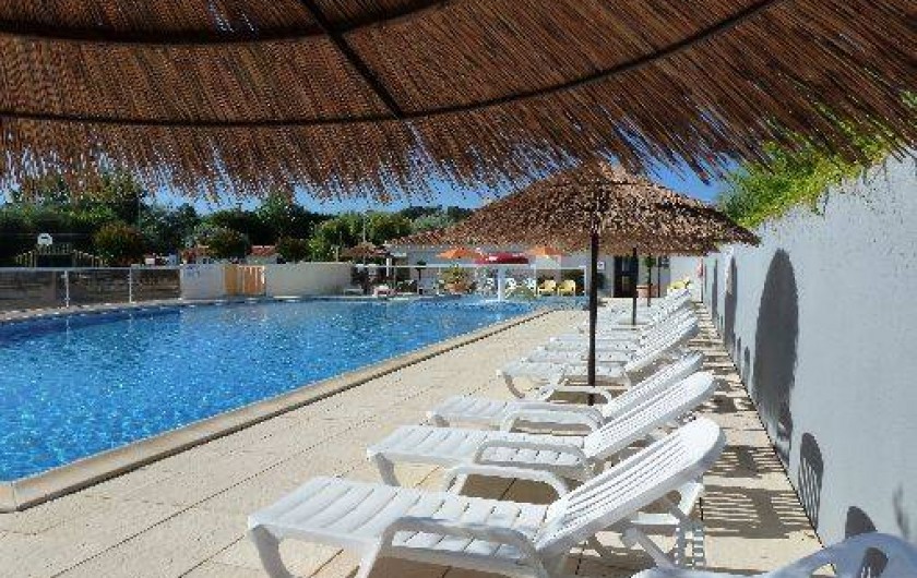 Location de vacances - Camping à Saint-Jean-de-Monts - Camping Plein Sud _St Jean de Monts avec Piscine extérieure chauffée