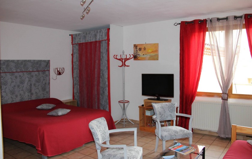 Location de vacances - Chambre d'hôtes à Étoile-sur-Rhône - chambre familiale