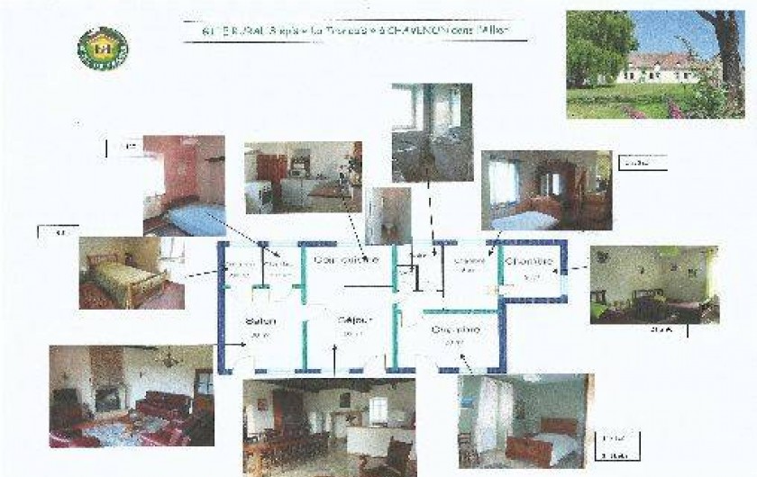 Location de vacances - Gîte à Chavenon