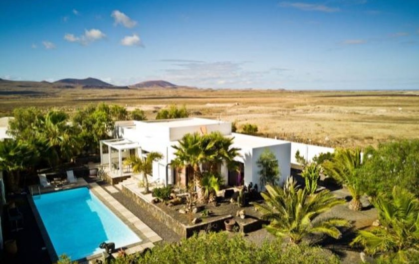 Location de vacances - Villa à Lajares - vue aerienne