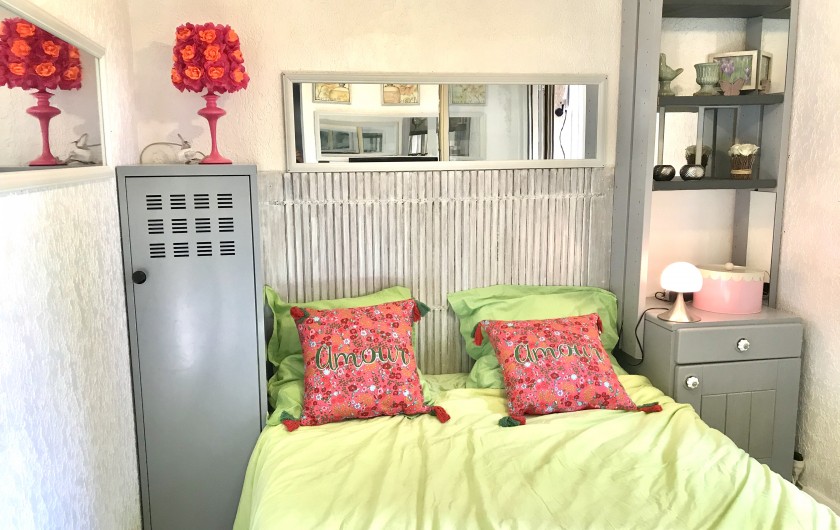 Location de vacances - Appartement à Six-Fours-les-Plages - Chambre parents