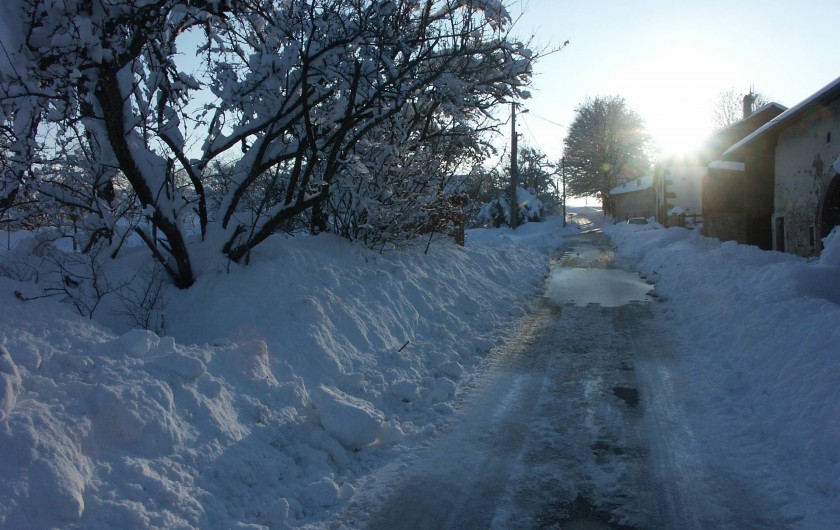 Location de vacances - Gîte à Corcieux - Le Chenel en hiver