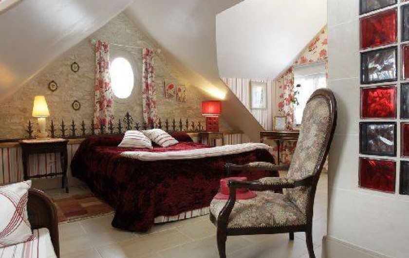 Location de vacances - Chambre d'hôtes à Marchais - chambre 2 pers