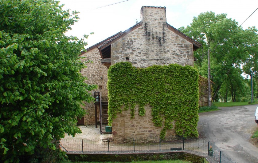 Location de vacances - Gîte à Corgnac-sur-l'Isle - Vue du balcon du gite