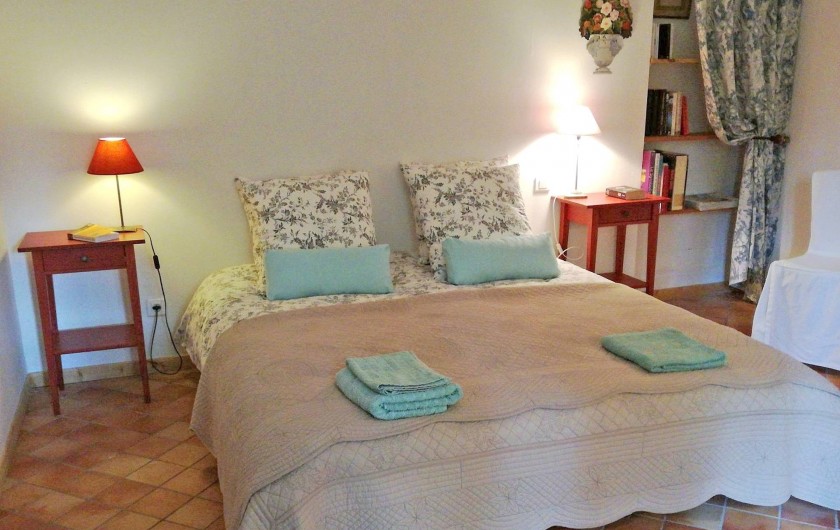 Location de vacances - Gîte à Tharaux - Chambre parentale