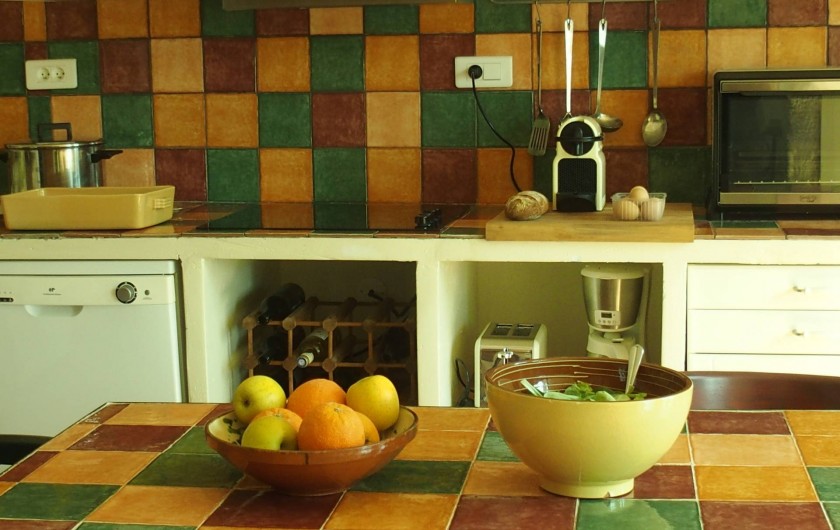 Location de vacances - Gîte à Tharaux - La cuisine provençale