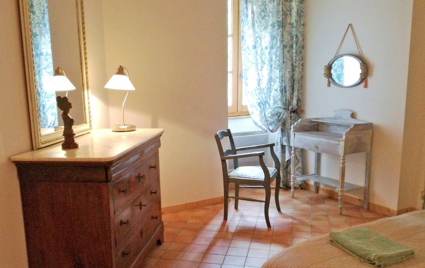 Location de vacances - Gîte à Tharaux - Chambre parentale