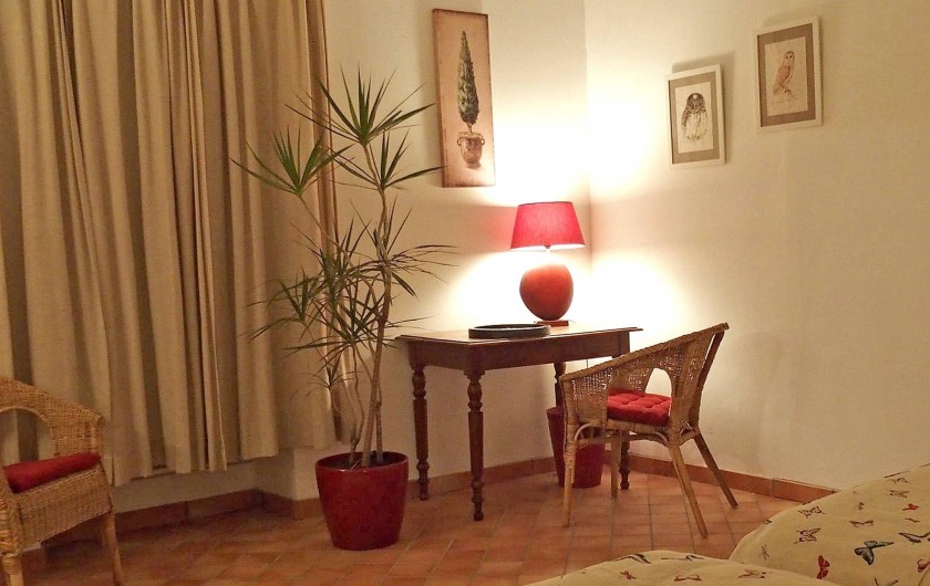 Location de vacances - Gîte à Tharaux - Chambre à deux lits