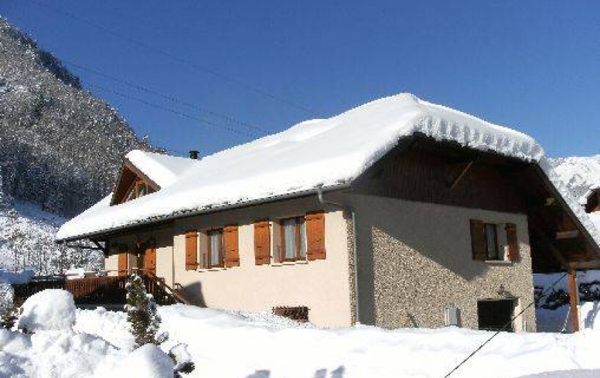 Location de vacances - Appartement à Thônes - La villa l'hiver