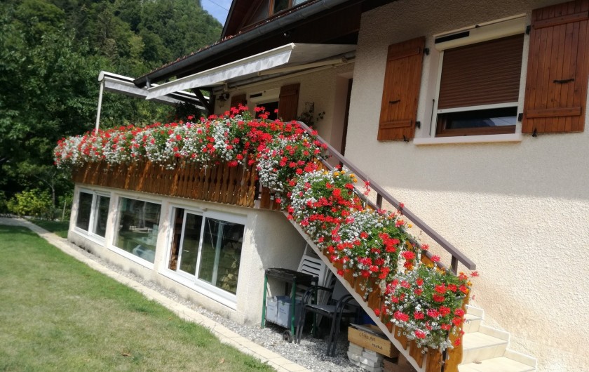 Location de vacances - Appartement à Thônes - Le fleurissement
