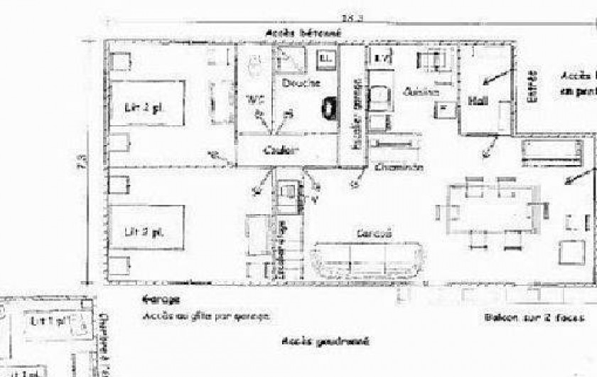 Location de vacances - Chalet à Beaufort