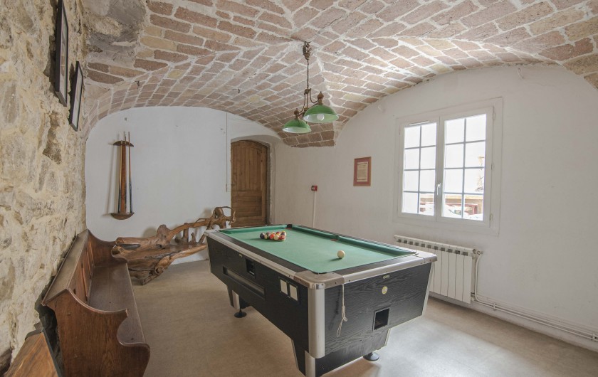 Location de vacances - Mas à Ners - salle rez-de-chaussée pour musique- danser  et repas