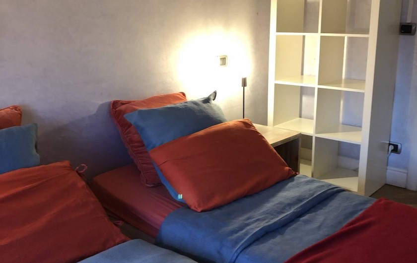 Location de vacances - Appartement à Monaco-Ville - la chambre du bas ds le grand appartement